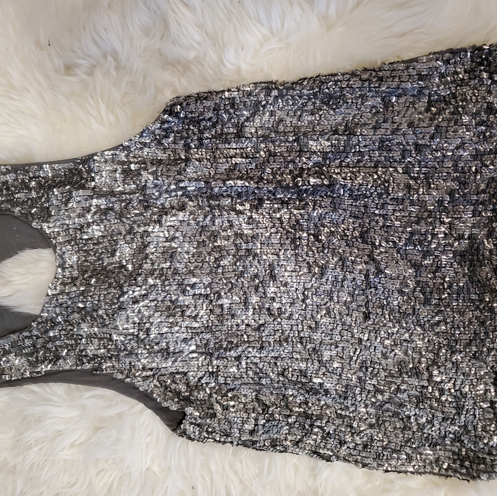Sequin Tank Top